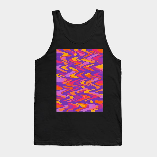 Amethyst Sunrise IV Tank Top by Velvet Earth